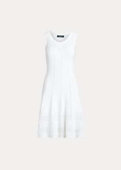 Women's Ralph Lauren Pointelle Sleeveless Dresses | 835917FCX